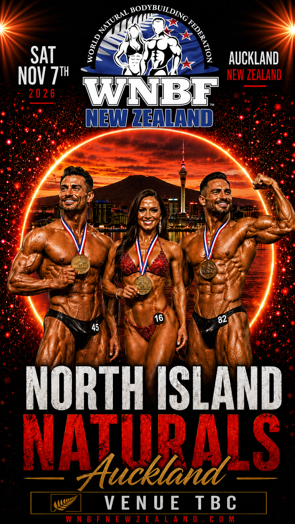 North Island Naturals — Auckland poster